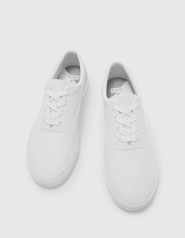 Simple White Shoes